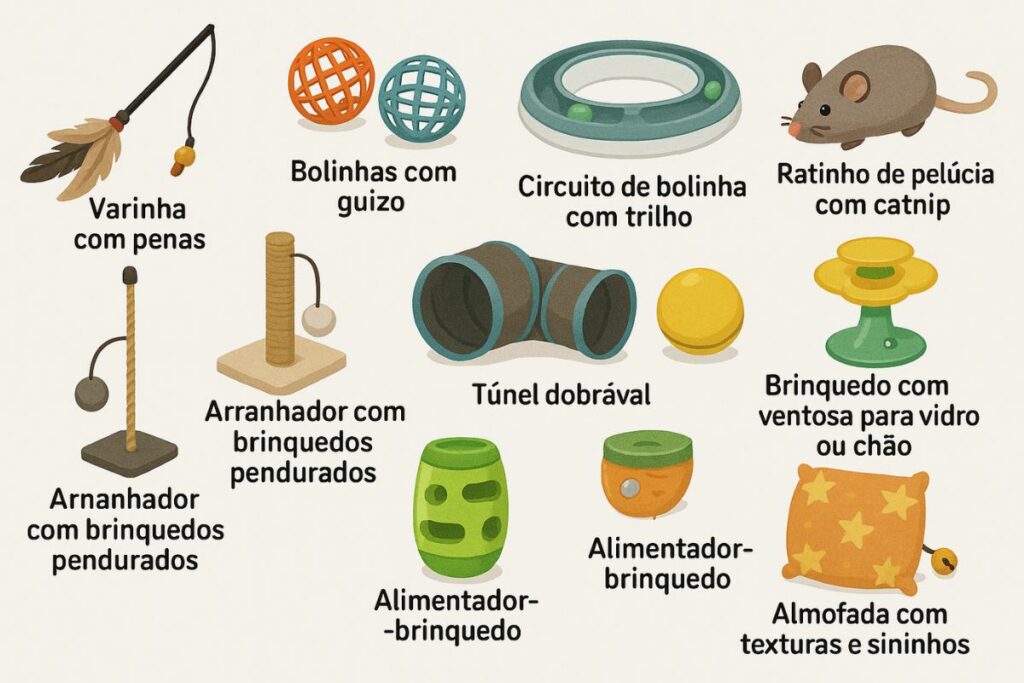 Brinquedos para gatos