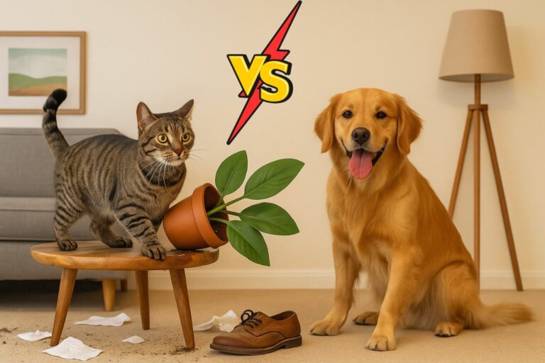 Gato vs. cachorro