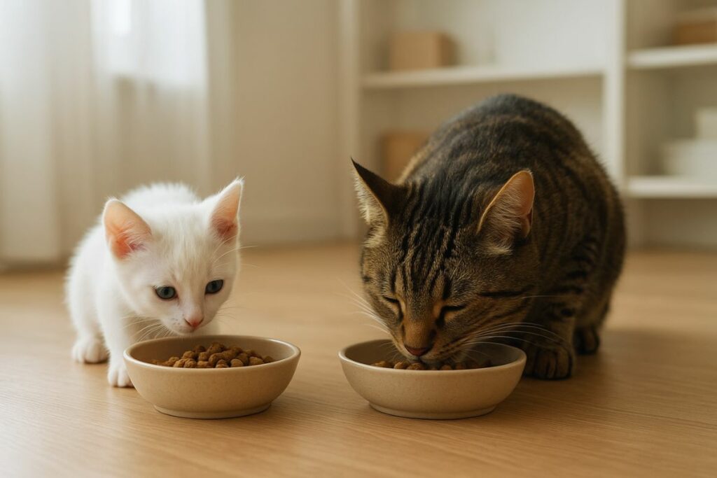 Alimentação  do  gato