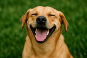 Cachorros conseguem rir?