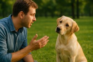 Cachorros inclinam a cabeça