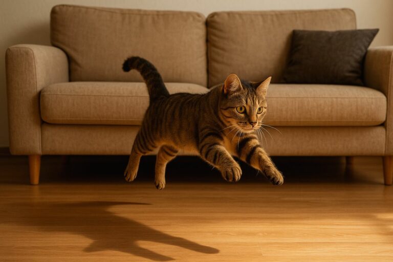 Gatos realmente caem sempre de pé