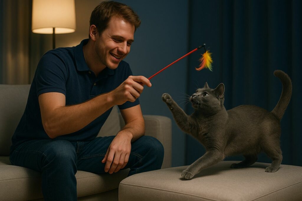 Gatos acordam os donos  de  madrugada