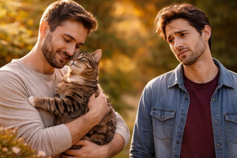 Gatos escolhem seus humanos